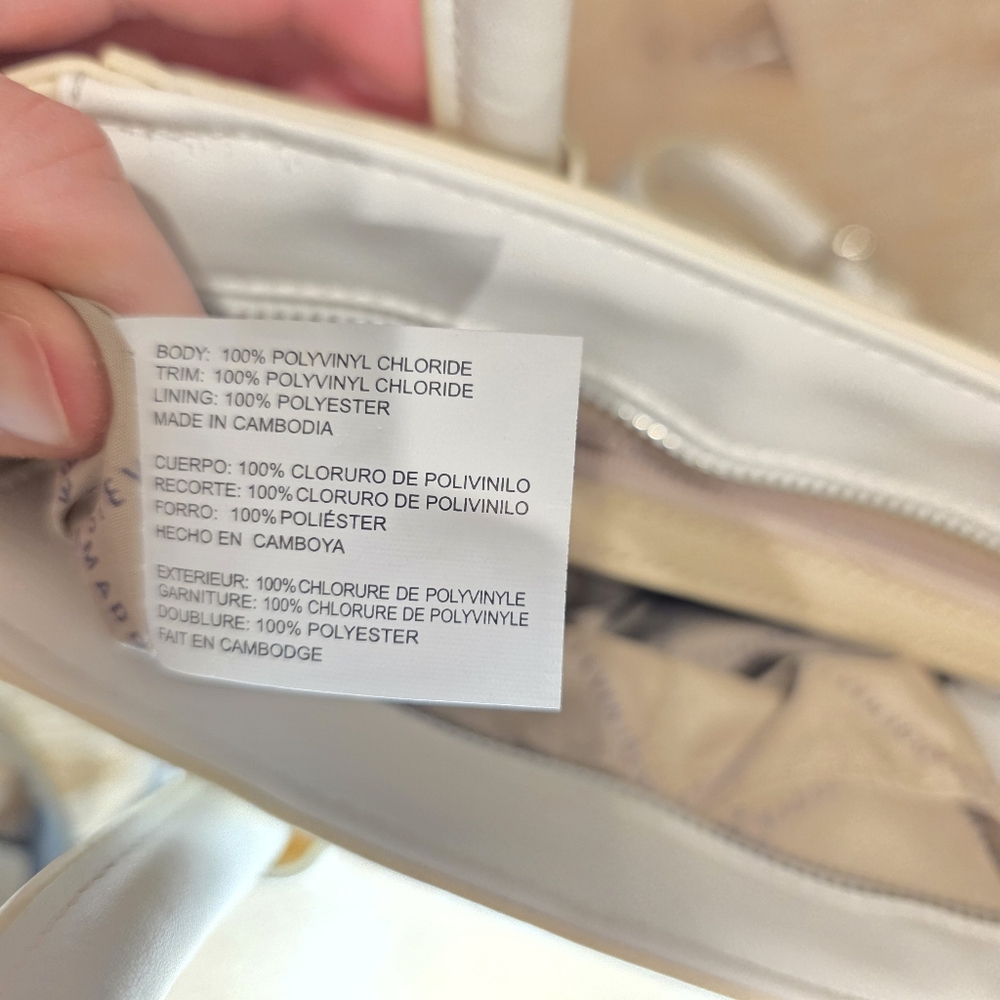 Steve Madden White Tote Bag - Picture 9 of 10